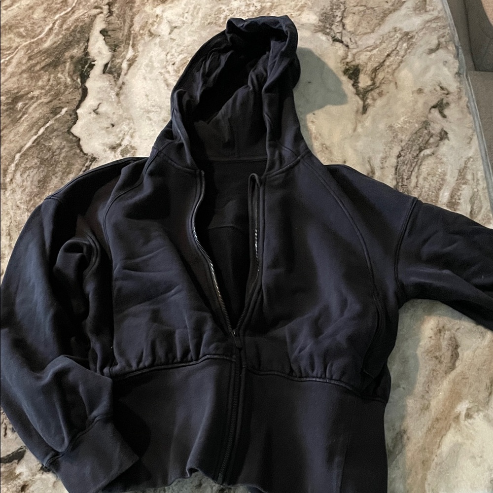 Lululemon Black Zip-Up Hoodie with Pockets
